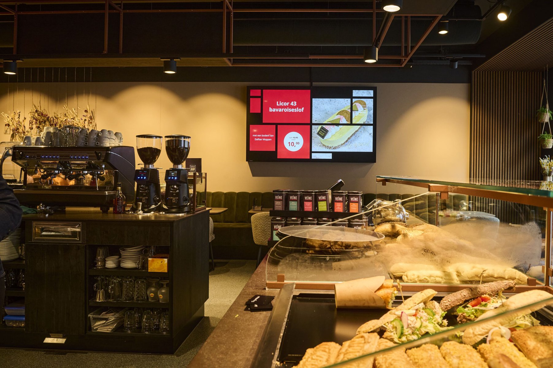 Custom narrowcasting in een retailwinkel